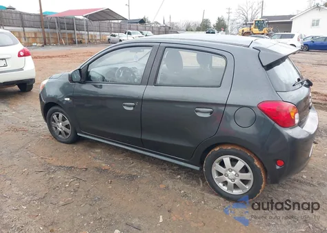 2014 Mitsubishi Mirage Es z USA, uszkodzony, nr VIN ML32A4HJ4EH015803
